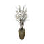 White Cherry Blossom Tree in Tan Pot-1849265526