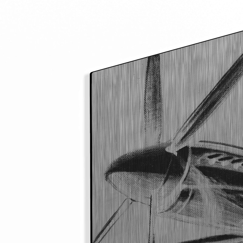 «Inverted Aérienne II» par Ethan Harper, H 12 po x l 12 po