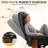 Leather Heated Massage Recliner Chair with Ottoman-1545968108