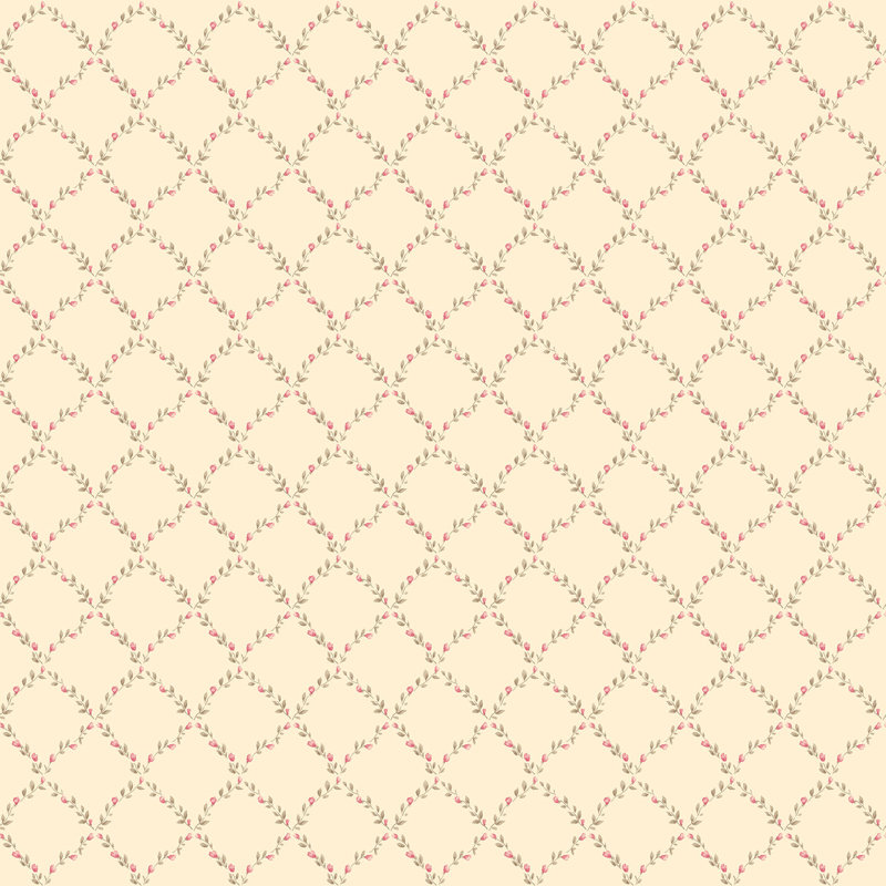 Santa Monica 10m x 53cm Matte Wallpaper Roll, Red/Beige
