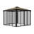Ledro 3 m W x 3 m D Enclosed Gazebo
