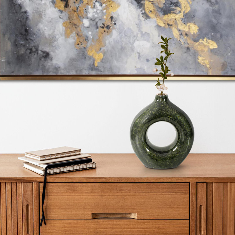 Vase Renaldi, Hauteur totale - 9 po