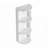 12-Inch Bathroom Wall-Mounted Storage Rack with Float Mounting Design, Space-Saving and Durable for Modern Bathrooms-1921028304
