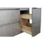 Ensemble de meuble-lavabo mural simple 37 po-27808952