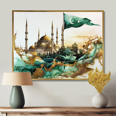 Emerald Golden Hagia Majesty Turquie II - Turquie, art mural