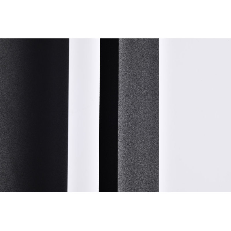 Crew LED Outdoor Sconce - Sand Black Finish, 40 W, 19.13'' H x 7'' W x 3.88'' D
