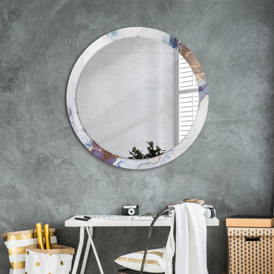 Huldar Glass Flat Wall Mirror