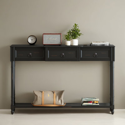 Lizabeth 51.57" Console Table Sofa Table with Drawers for Entryway,Entry table,Hallway table,Hoyer table