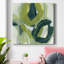 Verdigris Motion II - Toile encadrée de qualité supérieure - prête à être accrochée-91313906-91313914