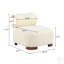Chaise d'appoint moderne en polyester pour le salon - Convient aux animaux de compagnie, capacité de poids de 330 lb, conception élégante et durable-1078462587