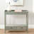 Bernida 35.8'' Solid Wood Console Table-92358103
