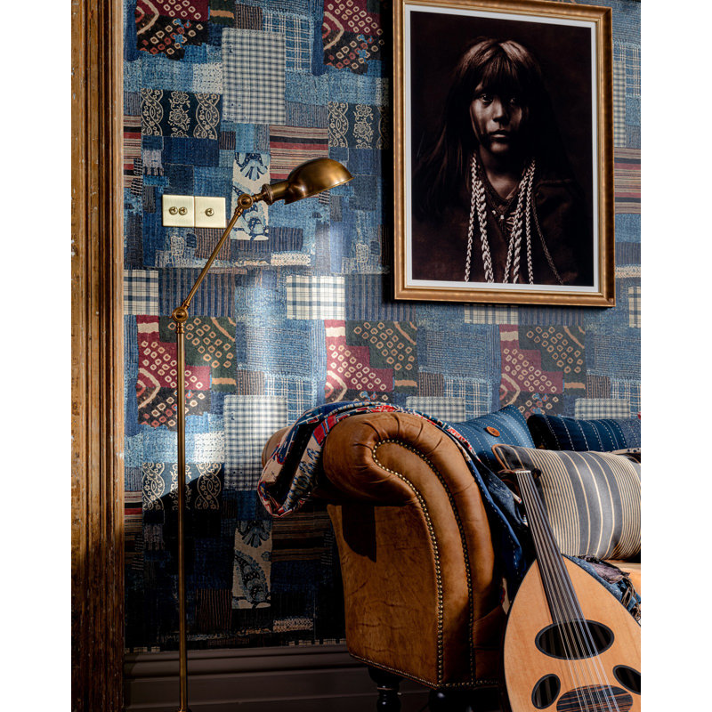 Woodstock Patchwork Wallpaper Roll