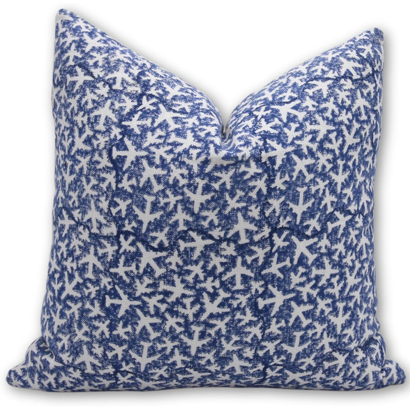 Linen Square Indoor/Outdoor Pillow Cover, 14" x 14"
