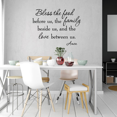 Text & Numbers Non-Wall Damaging Wall Decal