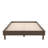 Cologne Walnut Wood Platform Bed Frame with Tool-Free Assembly, Queen Size - No Box Spring Needed-1277382894