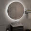 Adebare Bathroom Cabinet with Round Mirror & LED-1662955005-1650620172