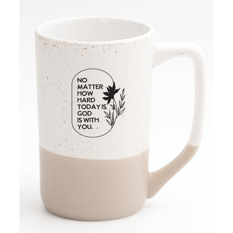 No Matter How Hard Designer Mug, 16oz