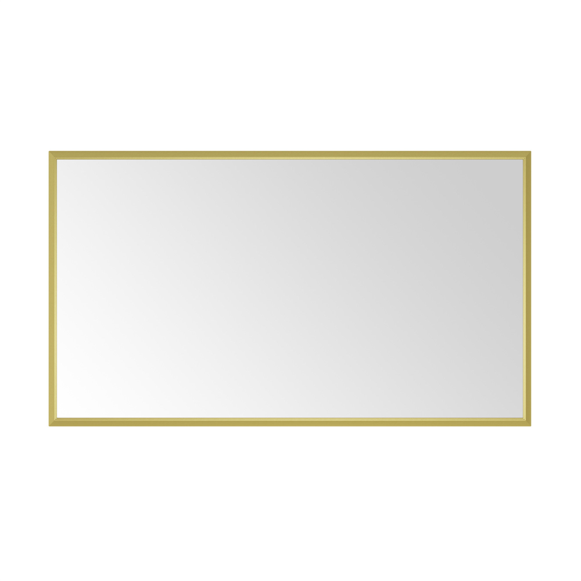 Everly Quinn 72 X 48 Inch Bathroom Mirror With Aluminum Frame ...