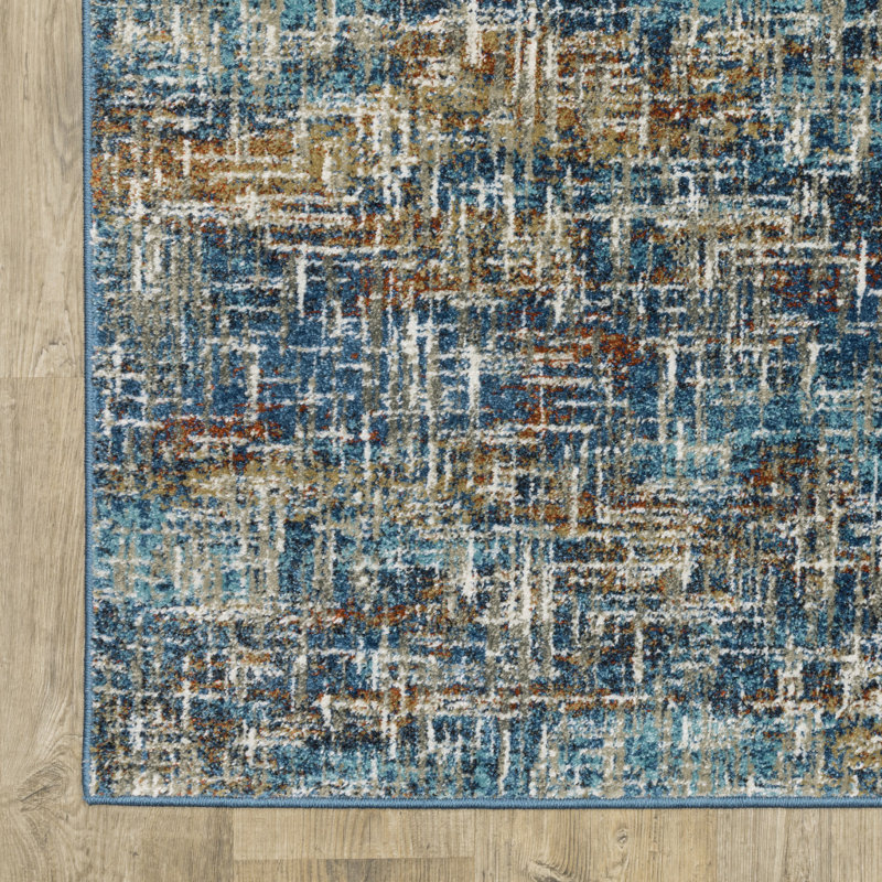 Abstract Indoor Rug, Rectangle 5'3" x 7'3"