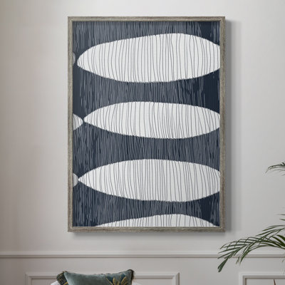Reproduction encadrée ABSTRACT Series DCCV III - bois massif