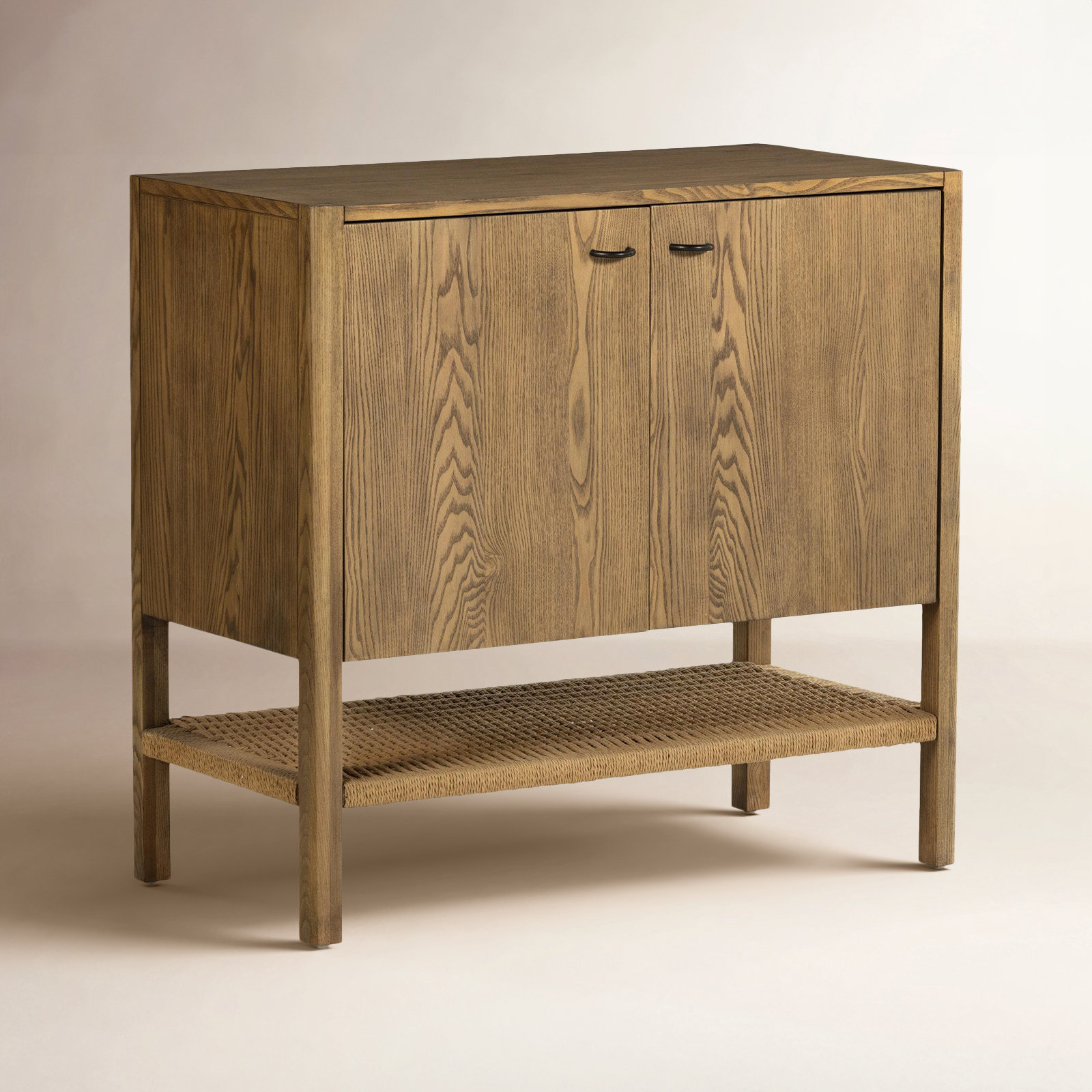 Deirdre Solid Wood Storage Cabinet