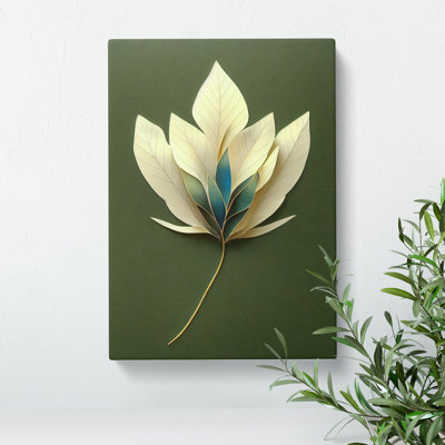 Lovable Leaf - Wrapped Canvas