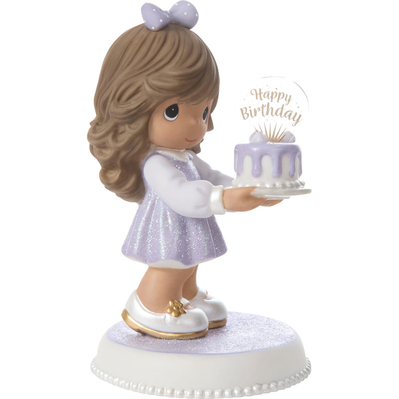 Figurine Precious Moments, Mauve/brun