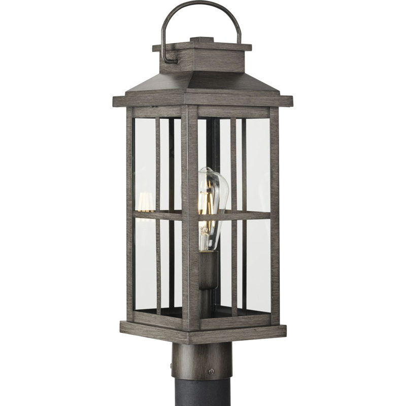 Asfiya Transparent Lantern Head, Antique Pewter