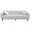 Charming Mid Century Modern Sofa with Solid Wood Leg for Various Rooms