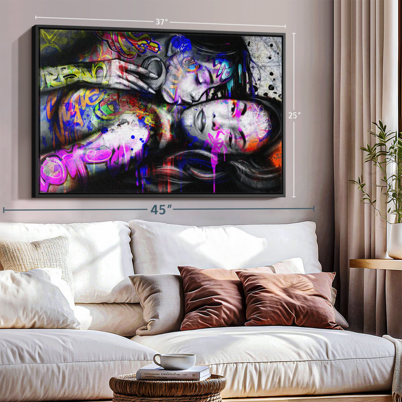 " African Affection ", 37" H x 25" W