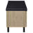 Clackamas White Oak 2-Door Storage Bench-1518915317