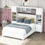 Lit plateforme double avec rangement Milpara-2085049278