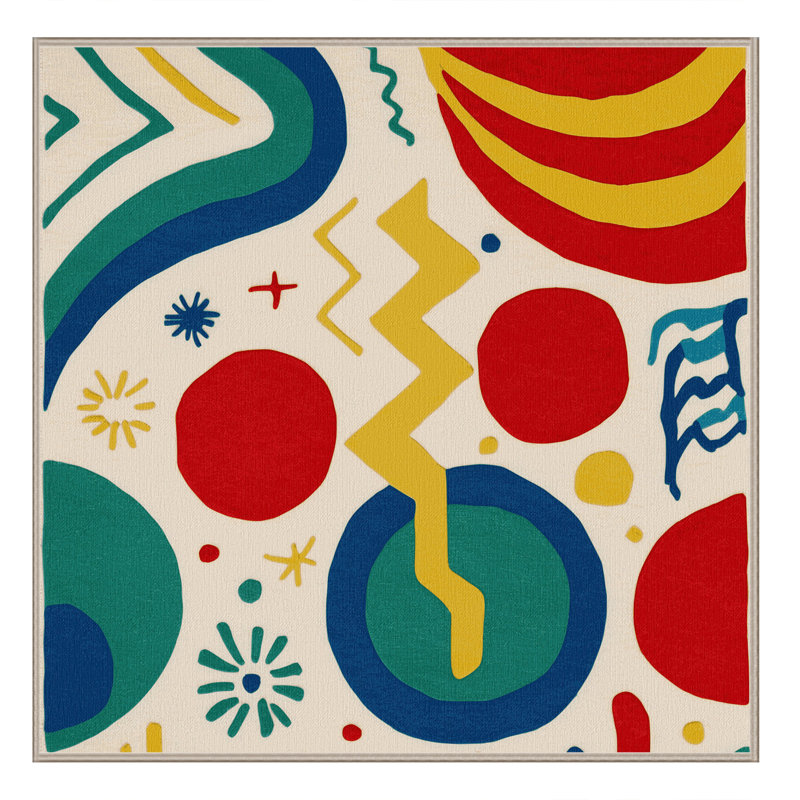 Perky Curl Rug, Square 5'