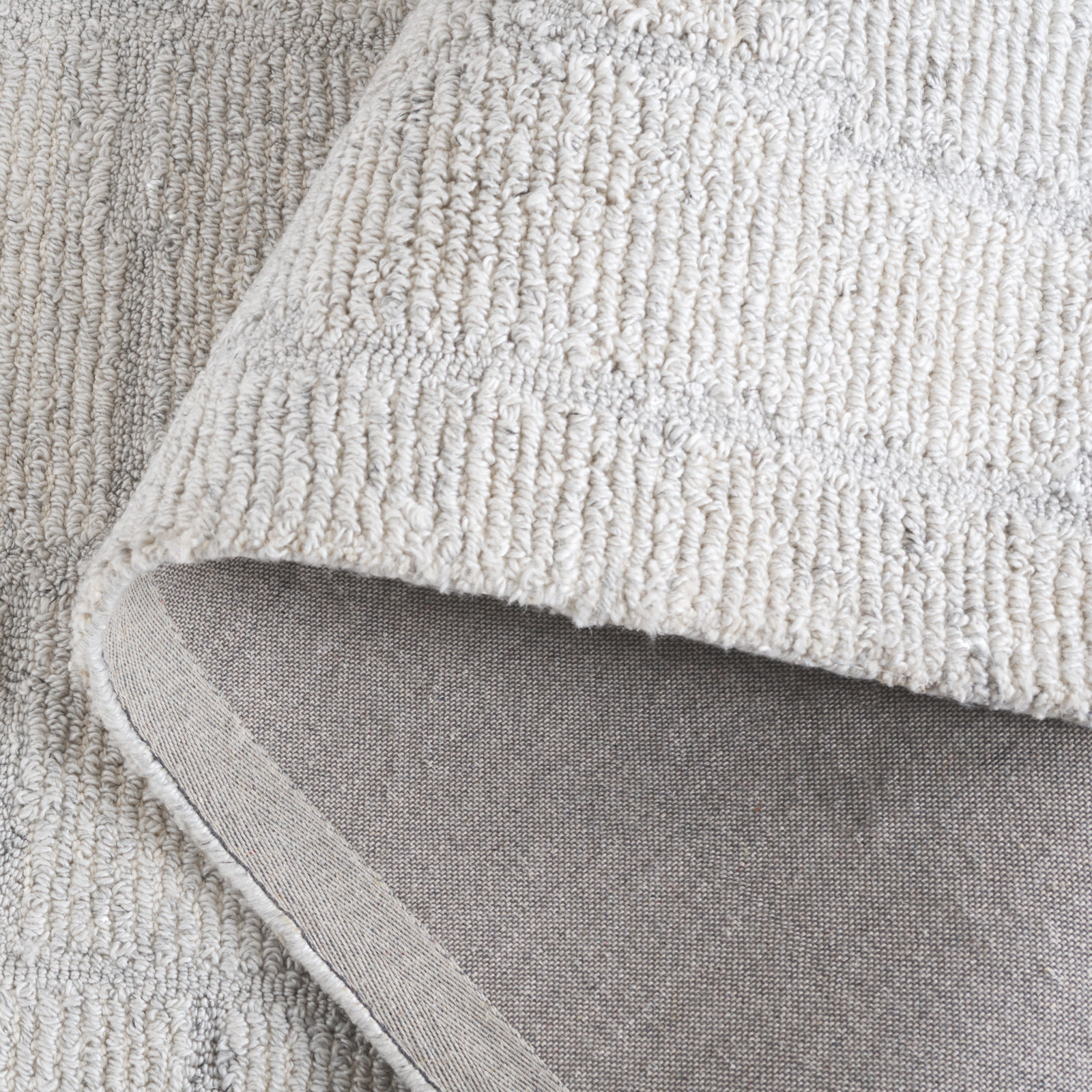 Lonzo Beige Hand-Woven Rug, Runner 2'3" x 8'
