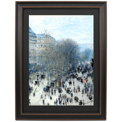Boulevard Des Capucines By Claude Monet
