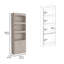 Ensemble de bureau, bibliothèque et bureau 2 pièces-387647423
