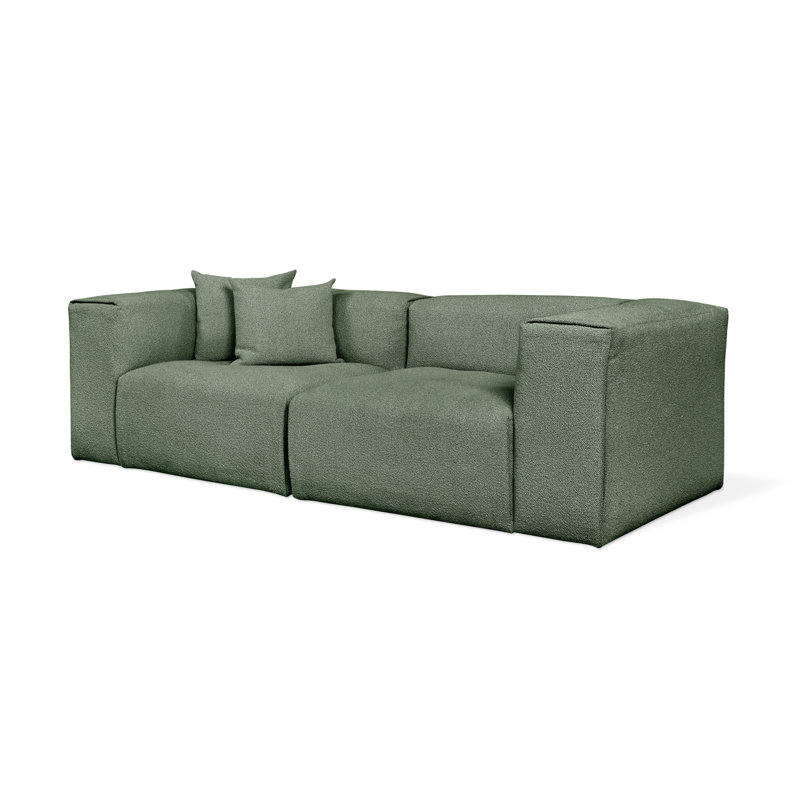 Canapé modulaire 2 pièces Nest, H 28,5 po x l 96 po x P 41 po, 2, Pin