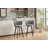 Counter Height Bar Stools Set Of 2, 360° Swivel Upholstered Barstools With Backs And Metal Legs, 26" H Seat Height, Velvet Fabric,Goldy Footrest-803374688