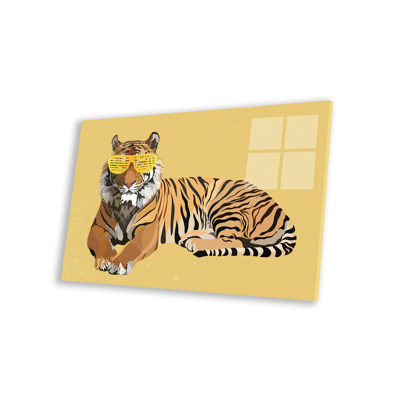 Hip Hop Tiger Yellow par Sarah Manovski