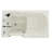 Ashton 52.8'' x 29.5'' Alcove / Tile In Soaking Fiberglass Bathtub with Faucet-17694349-17694346