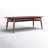 Valletta Rectangular with Solid Wood Base Dining Table