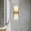 Éclairage pour meuble-lavabo 2 lumières Lucian-77452326