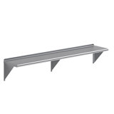 14 in. x 72 in. Stainless Steel Wall Shelf