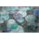 Premium Machine Washable Cerrito AMF556 Teal Rug