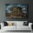 Haunted House -Gallery Wrapped Cavas-254807759