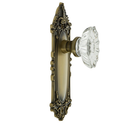 Victorian Plate with Chateau Door Knob