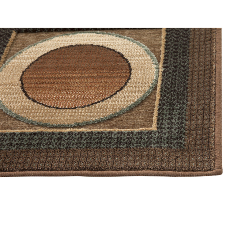 Tapis noir / ivoire Leyden 5X8