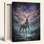 Mystic Deer, reproduction d'art sur toile, ensemble de 1