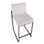 Tabouret de bar et de comptoir à dossier haut Ernestine-357438165-317451172-357438174