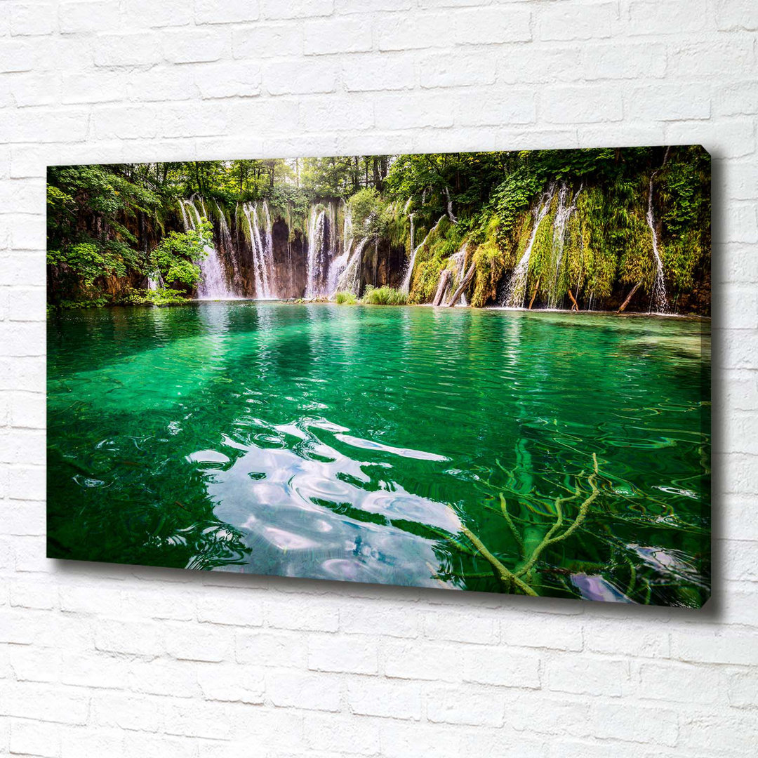 Plitvice Lake - Wrapped Canvas Print